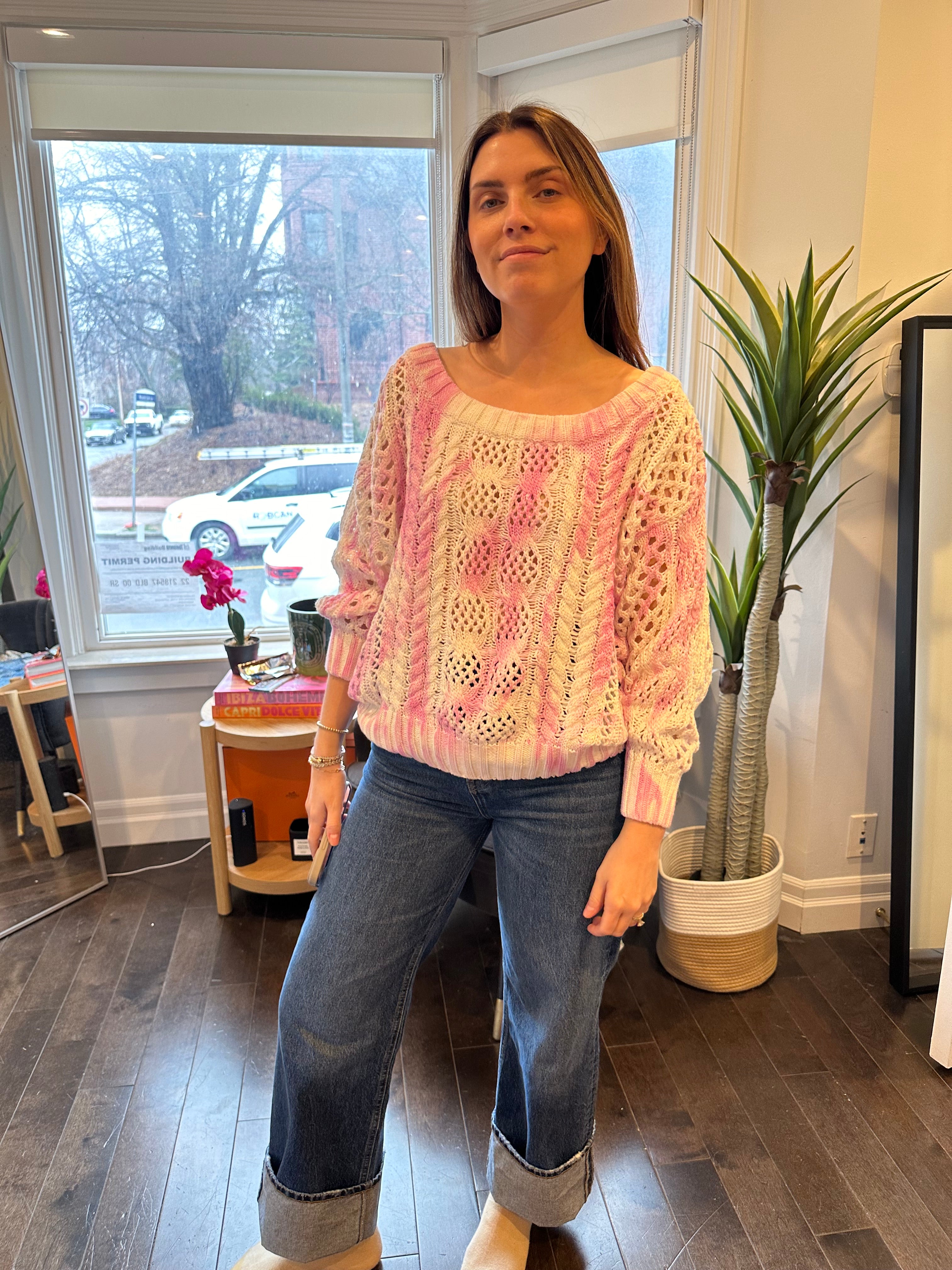 LINE - 
Emmie Spray-Dyed Top