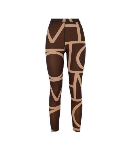 TOTEME
high-waisted monogram leggings