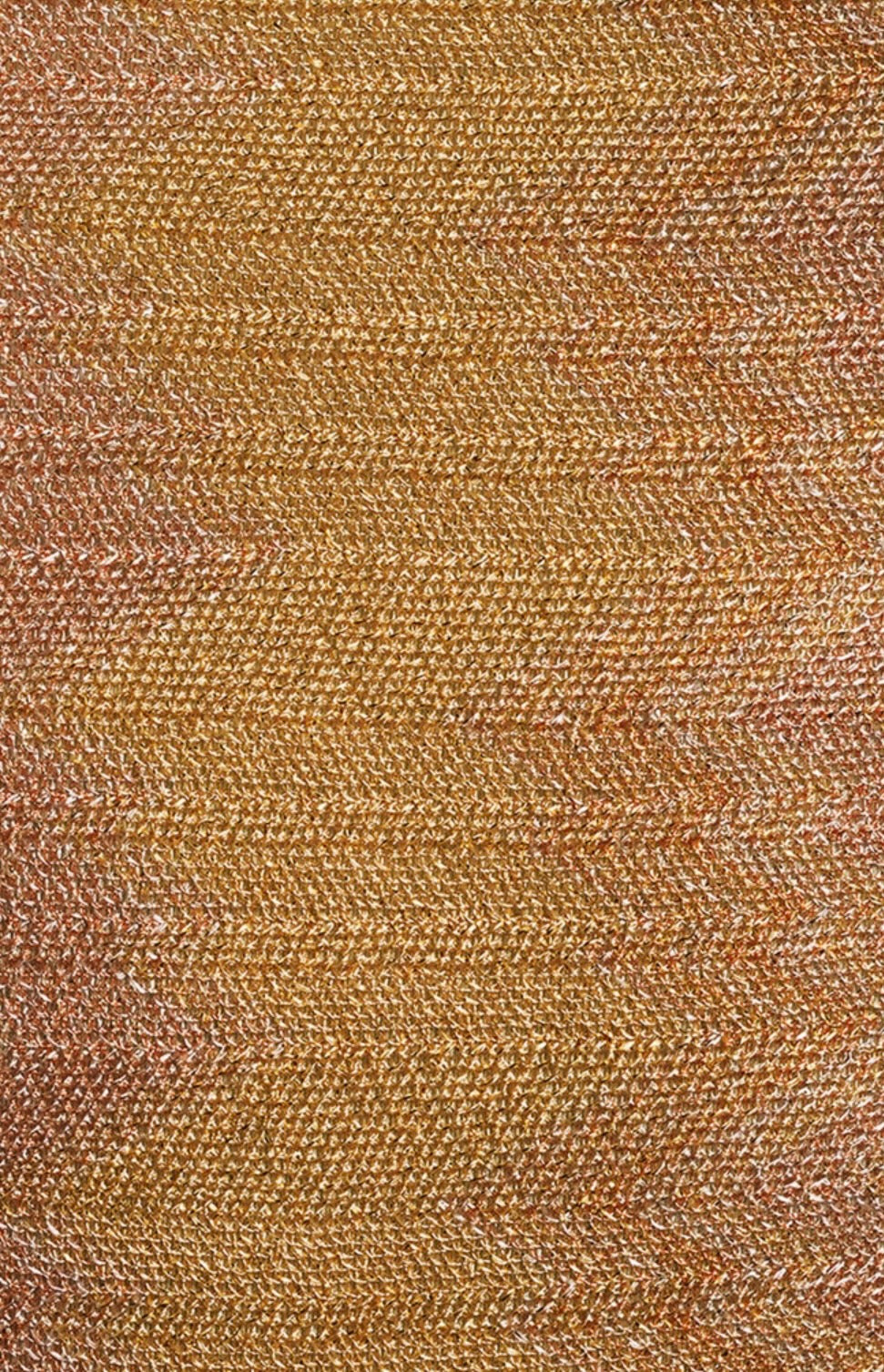 Missoni Copper Printed Evening Dress