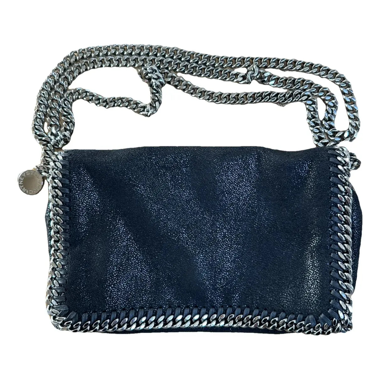 STELLA MCCARTNEY navy crossbody bag