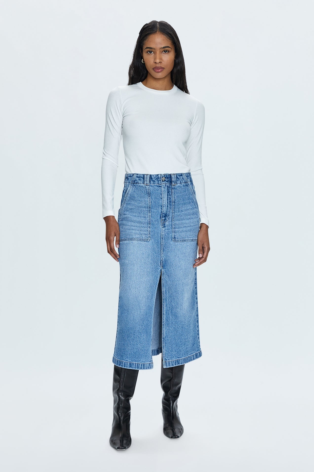 Pistola Sammie Denim Skirt