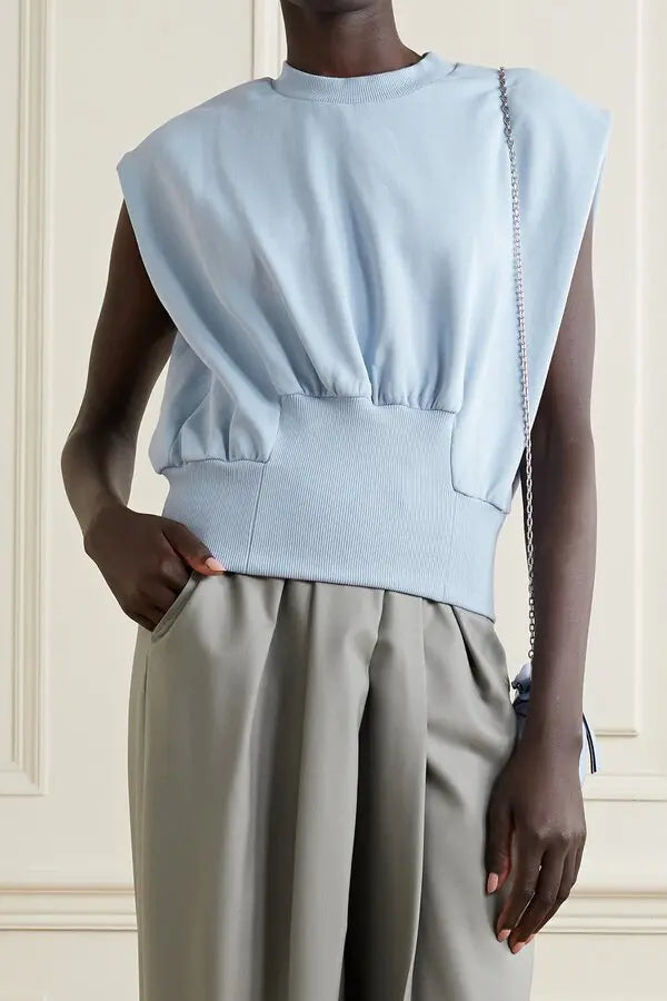 3.1 Phillip Lim Gathered Tank Top