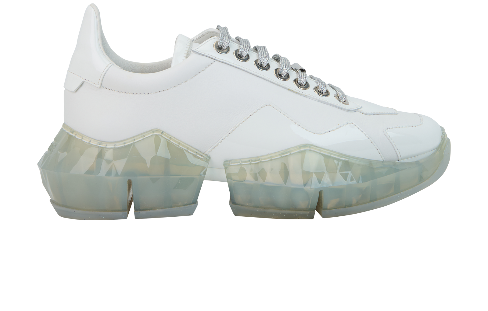 JIMMY CHOO memphis lace up sneakers