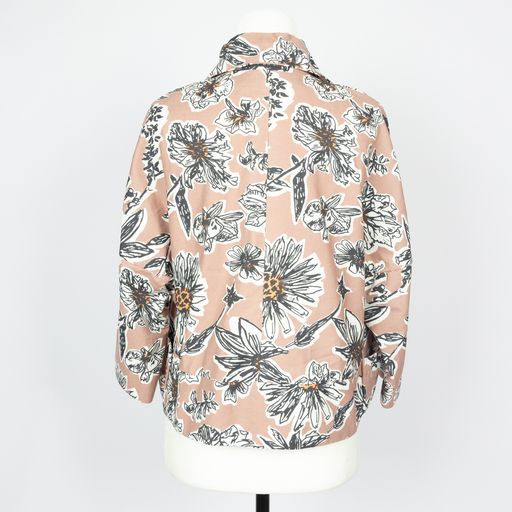 Marni Floral Cropped Jacket