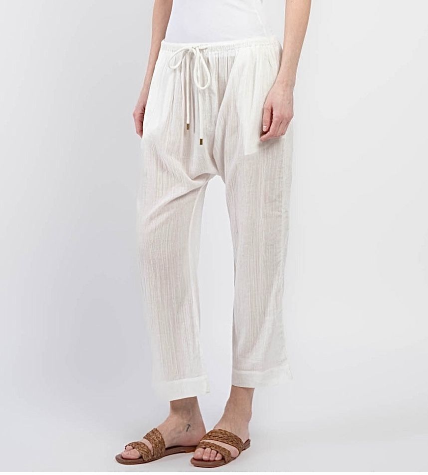 The Great Drop Crotch Cotton Gauze Pants