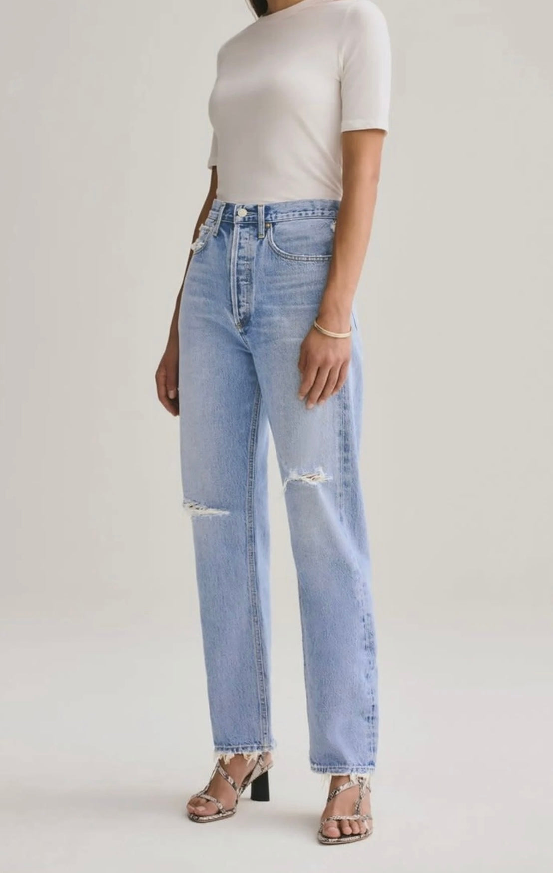 Agolde
90's Mid Rise Loose Fit Jean - Captured