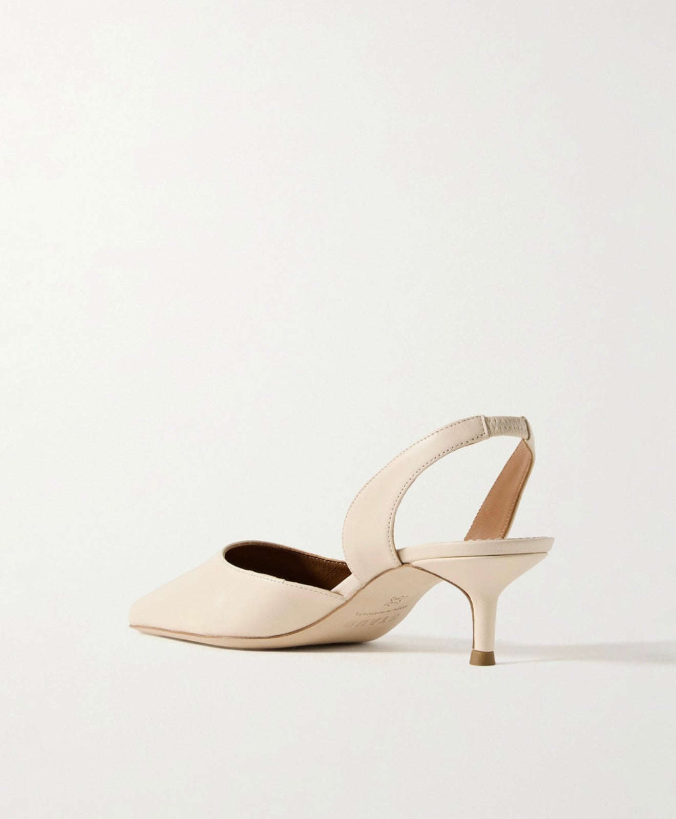 Staud - Sebastian Leather Sling-backs