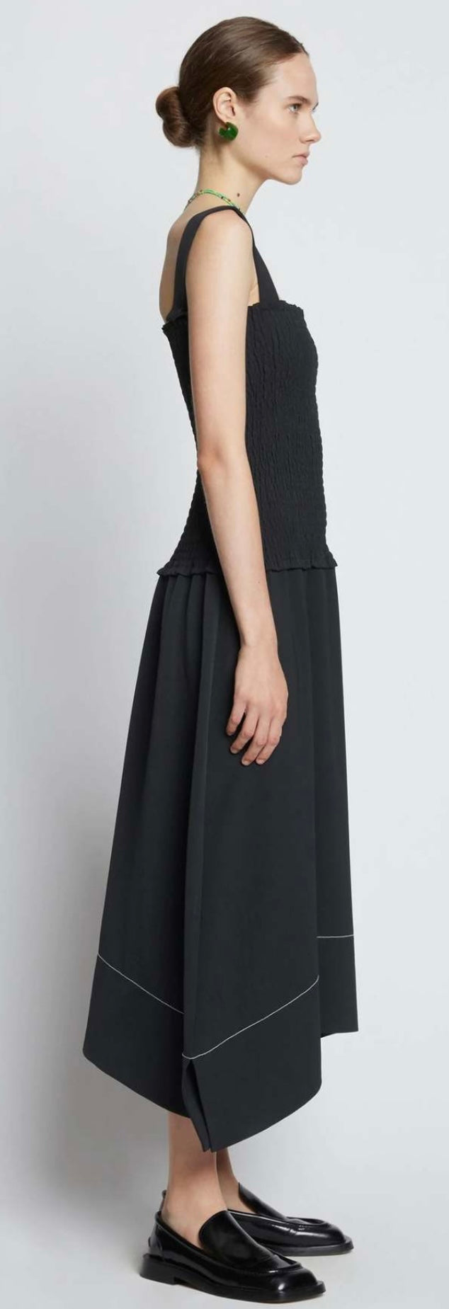 ROENZA SCHOULER- Smoked Midi Dress