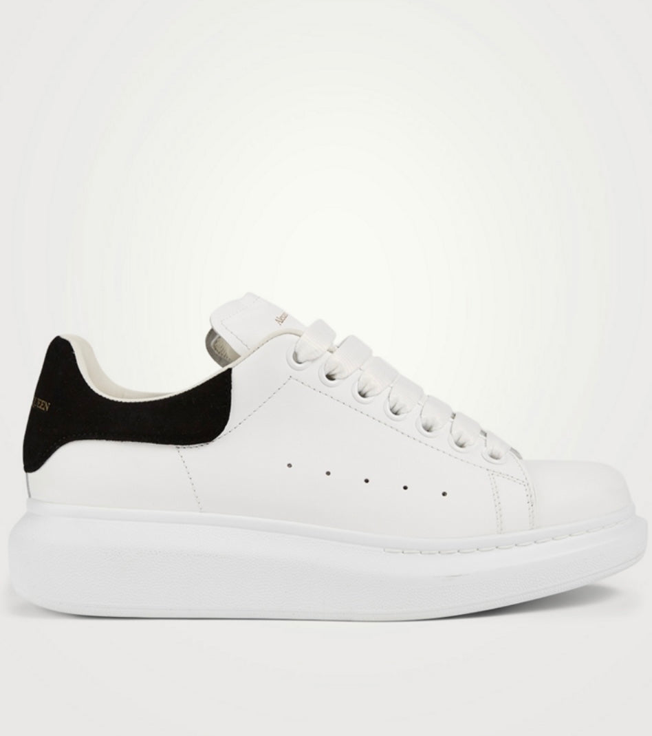 ALEXANDER MCQUEEN oversized leather sneakers