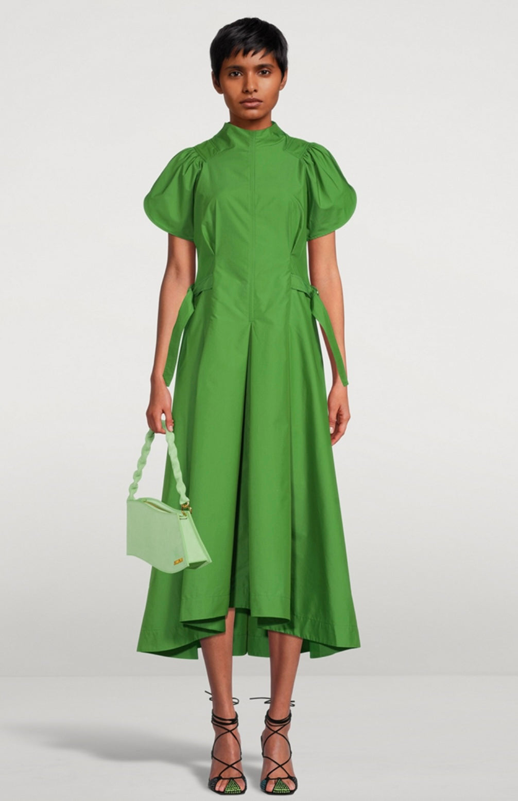 3.1 PHILLIP LIM
Puff-Sleeve Cotton Poplin Midi Dress