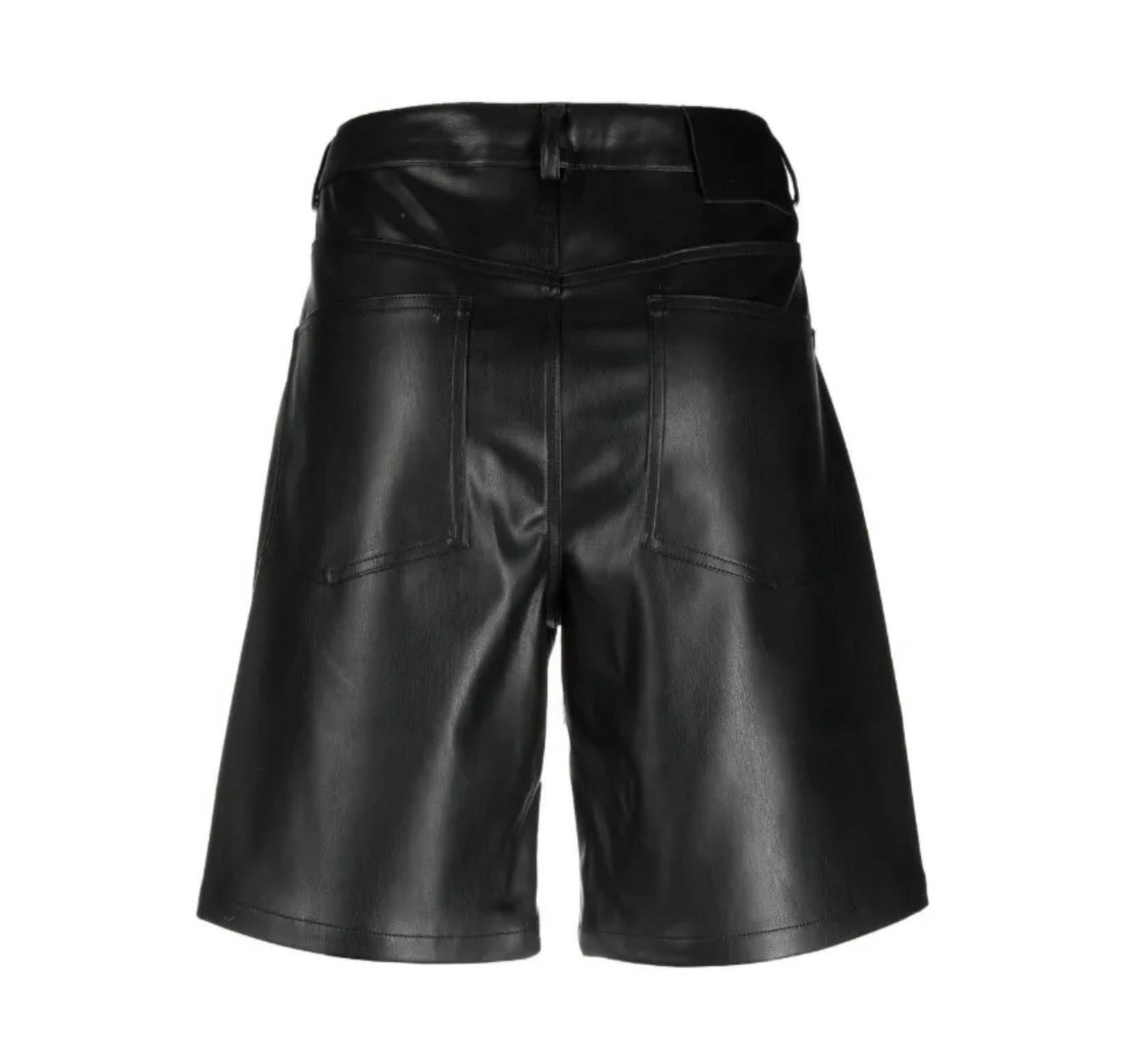Proenza Schouler White Label faux leather mid-length shorts