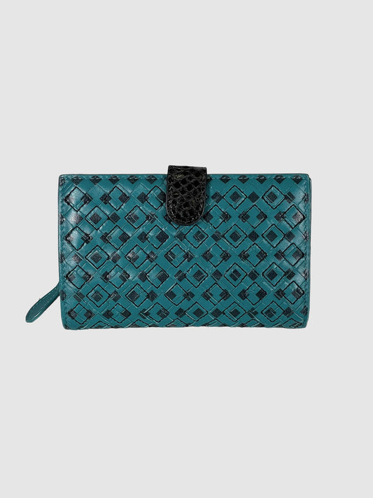 BOTTEGA VENETA woven wallet