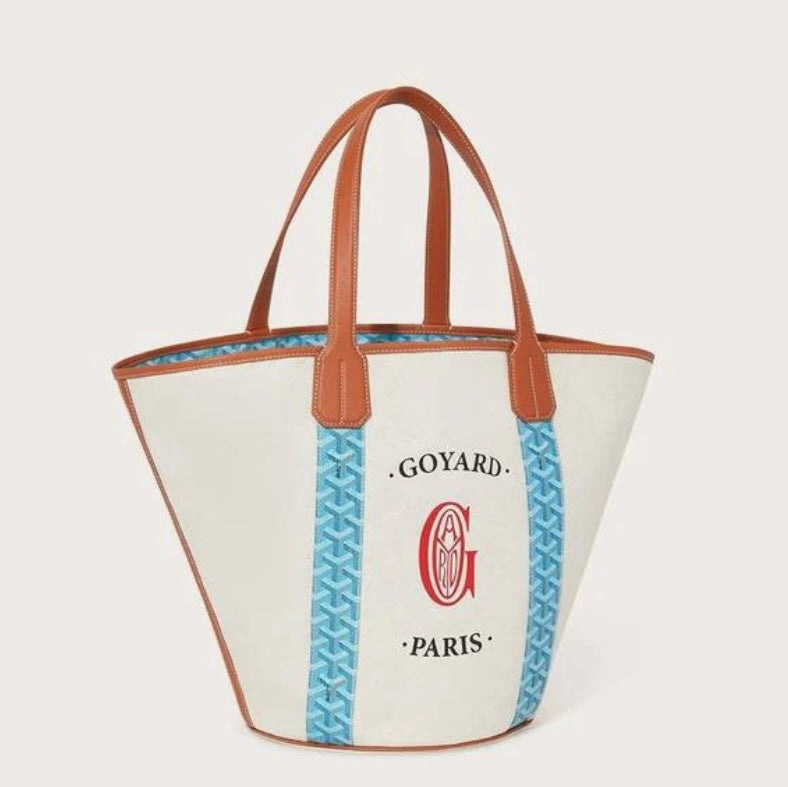 Goyard - Belharra Tote Bag Turquoise Blue