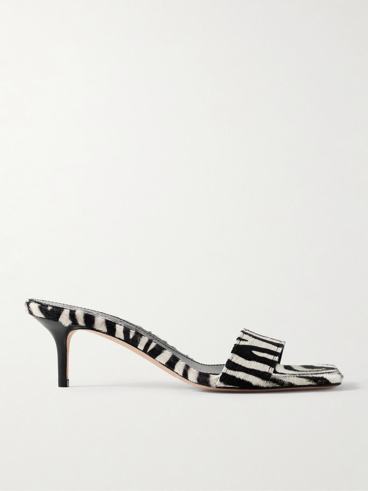 AEYDE zebra sandals