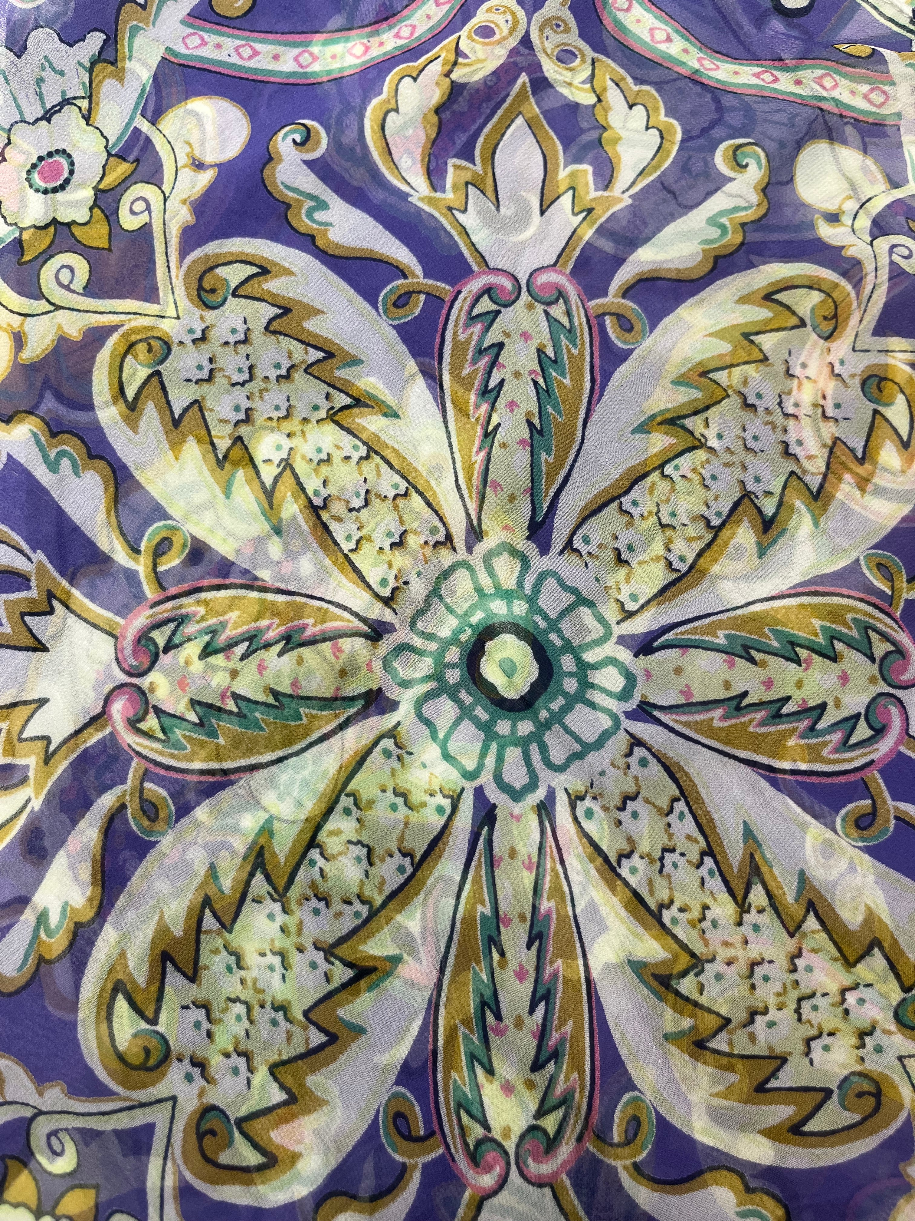 ETRO silk scarf