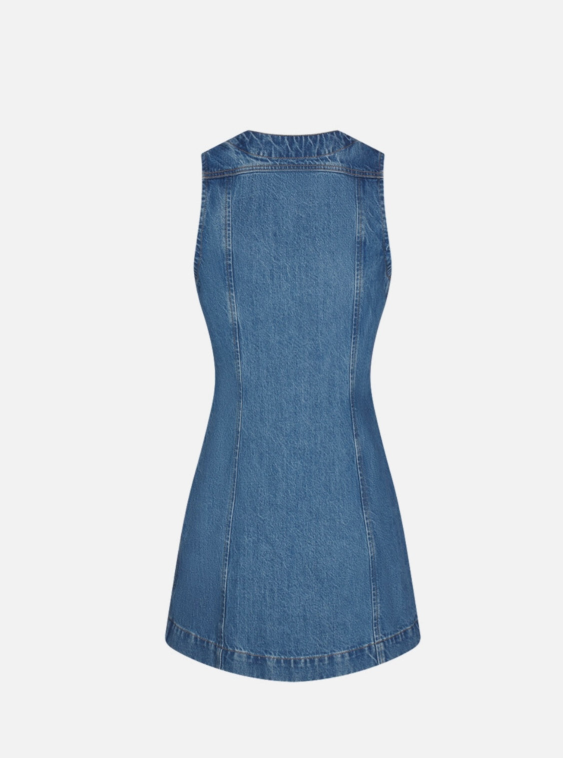 FRAME - Sleeveless Trucker Pocket Dress
in Delaware