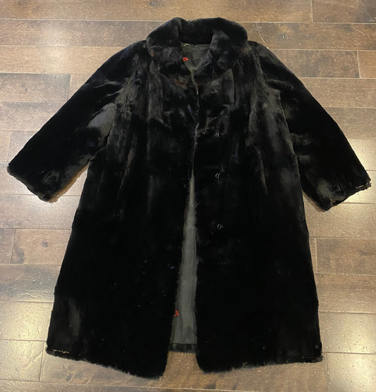 Vintage Mink Fur Coat