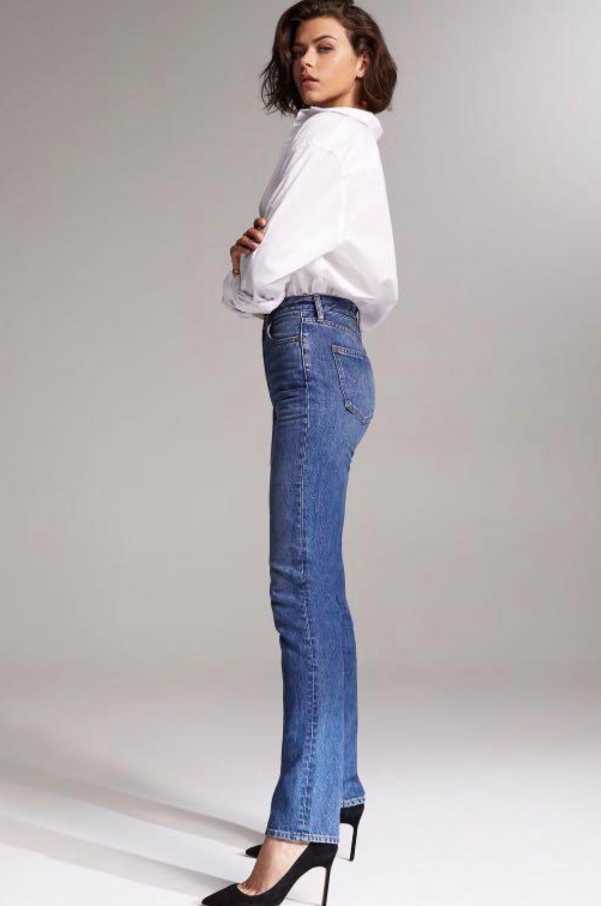 Aritzia Denim Forum Nina Stovepipe Jeans