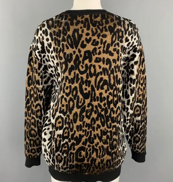 Stella McCartney Leopard Print Sweater