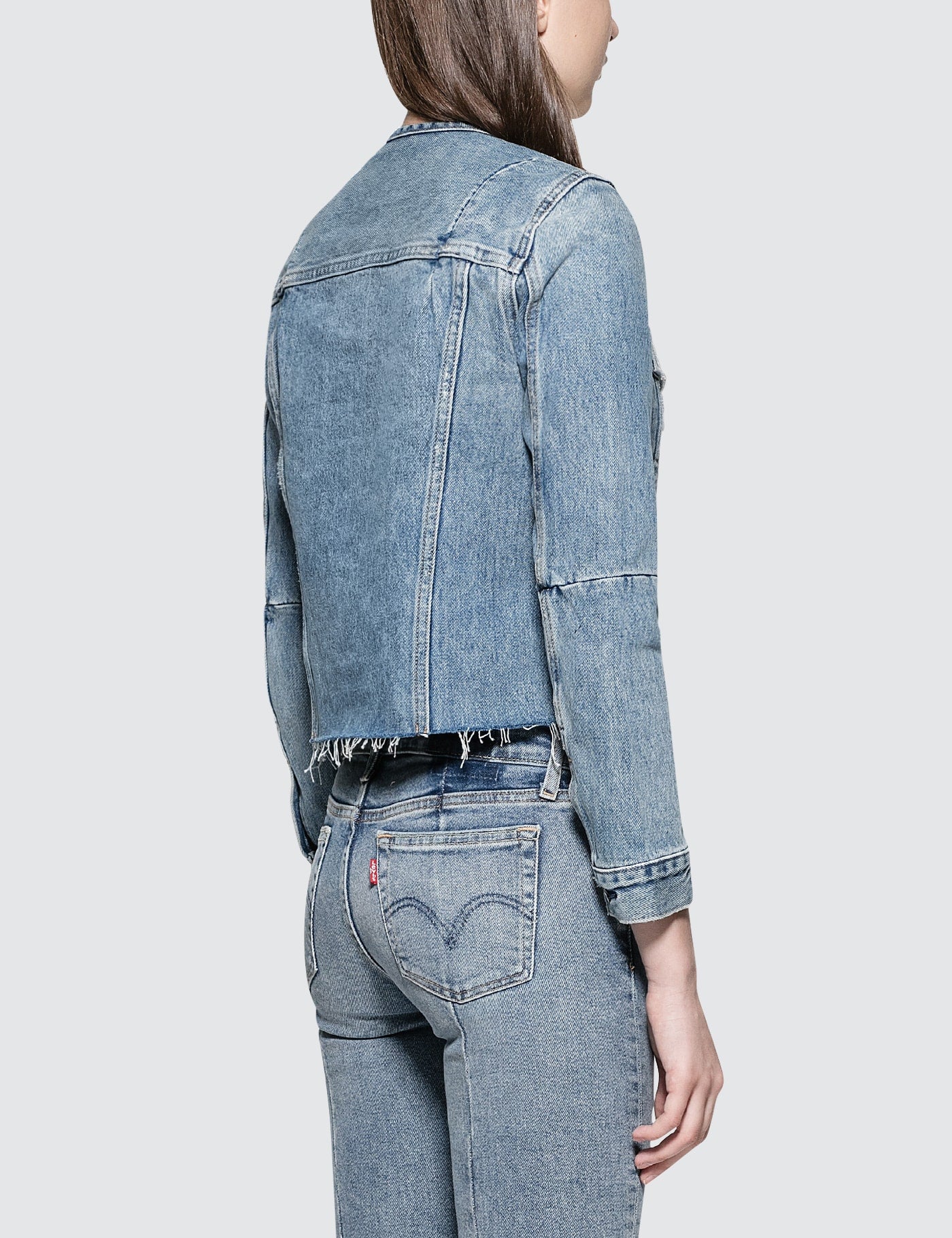 LEVI’S altered trucker camionneur jean jacket