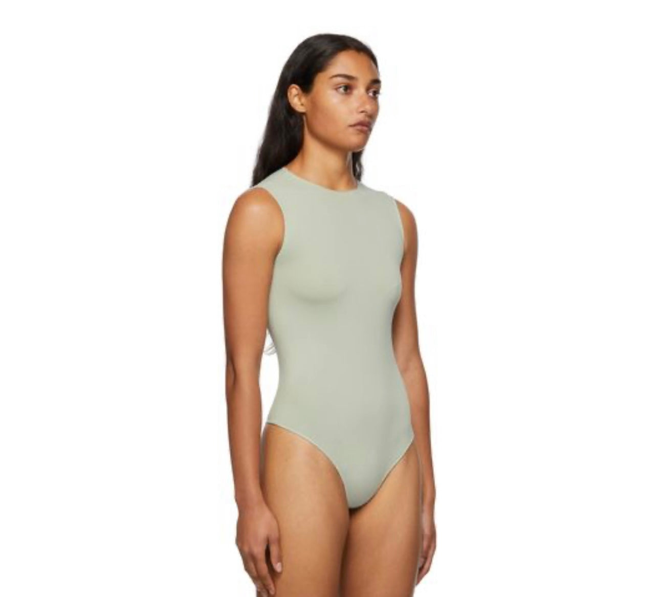 SKIMS- ESSENTIAL CREW NECK SLEEVELESS BODYSUIT