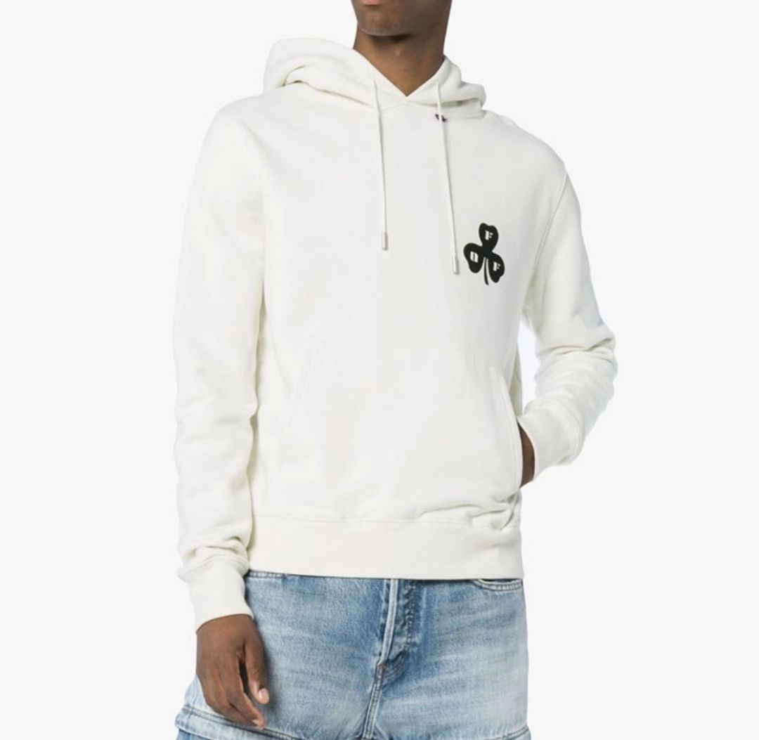 Off White Clover Hoodie