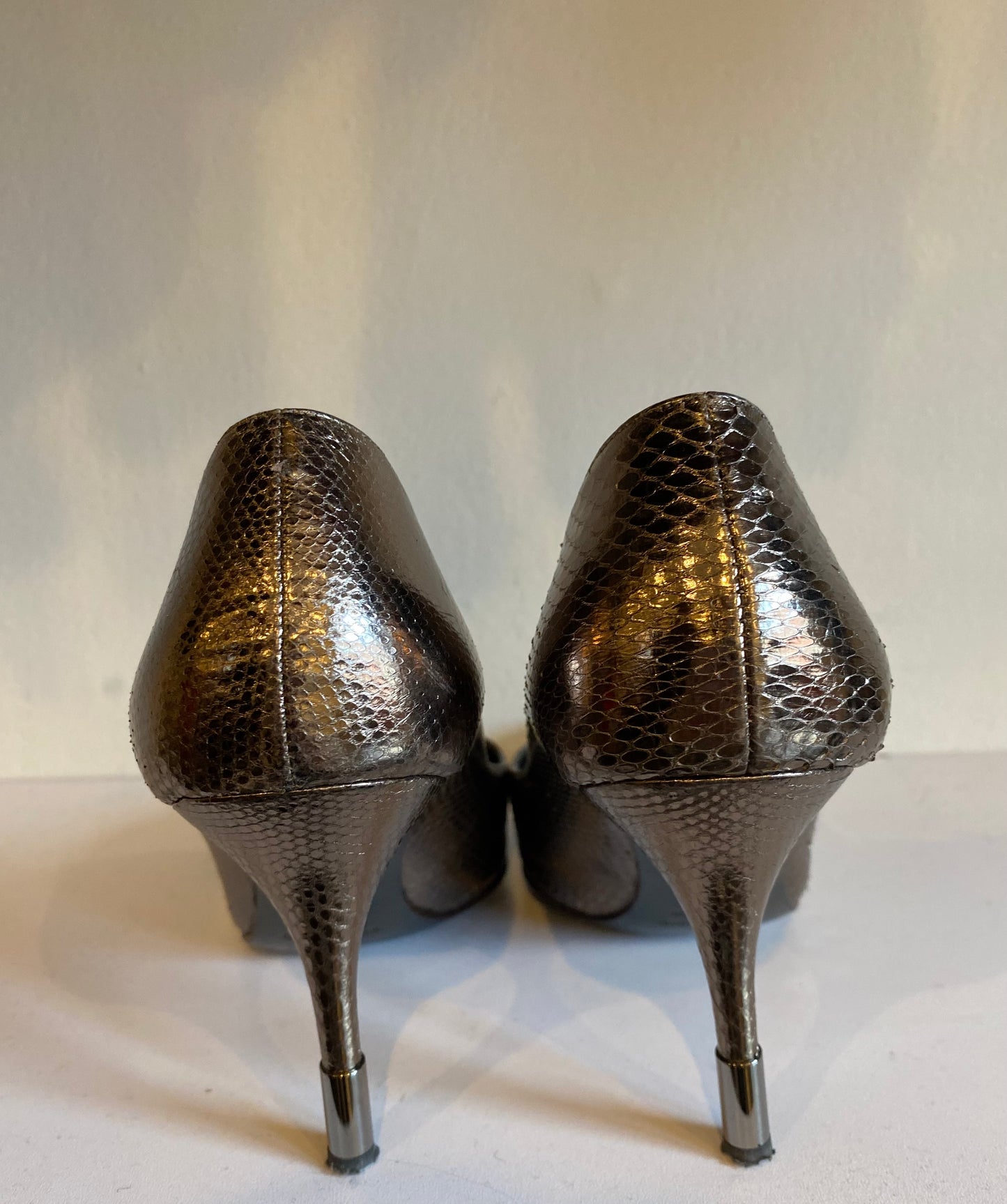 Dolce & Gabbana Metallic Heels