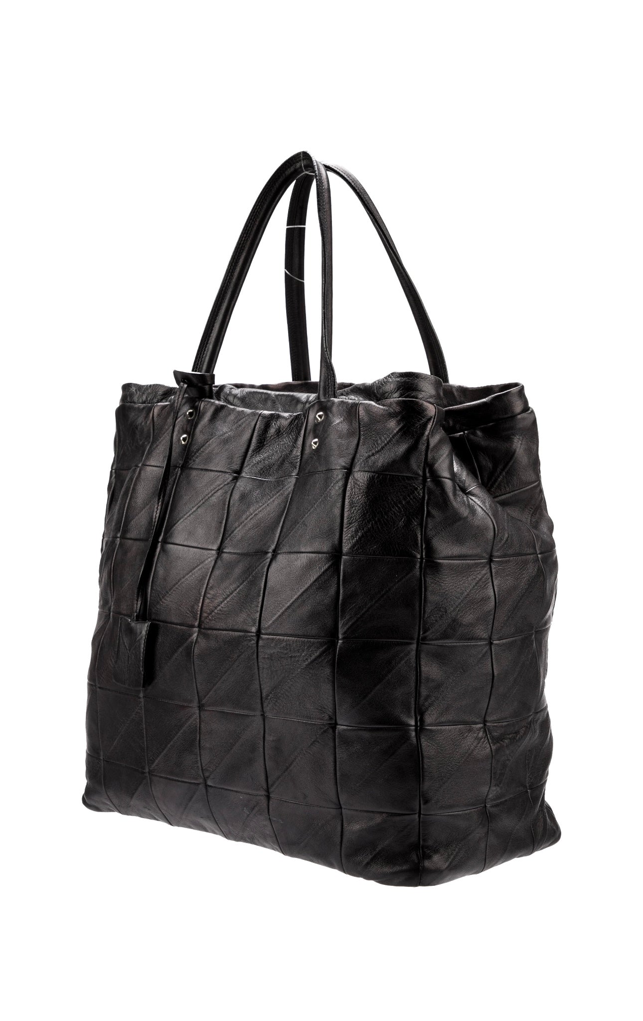 YSL - Leather quilted triangle bag