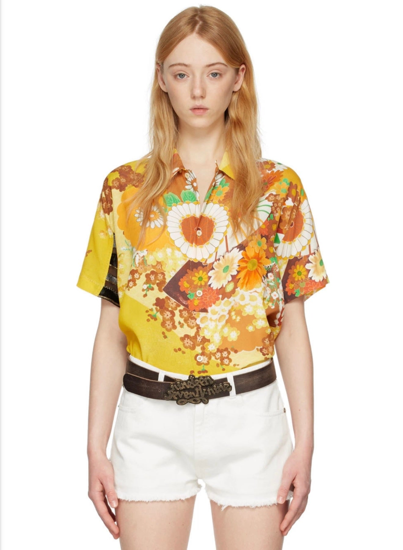 ERL - Floral Short-Sleeved Hawaiian shirt