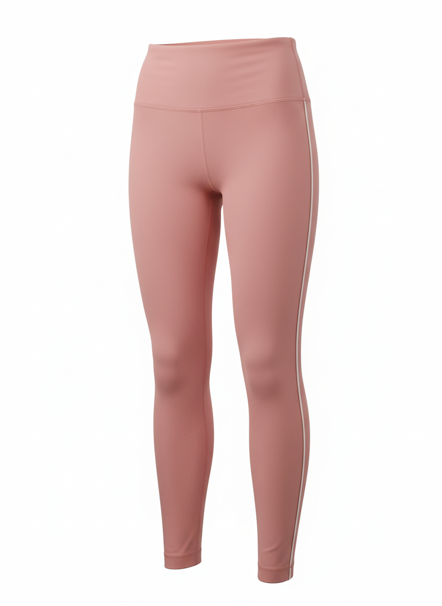 SET ACTIVE pink, white leggings, shorts, bra set