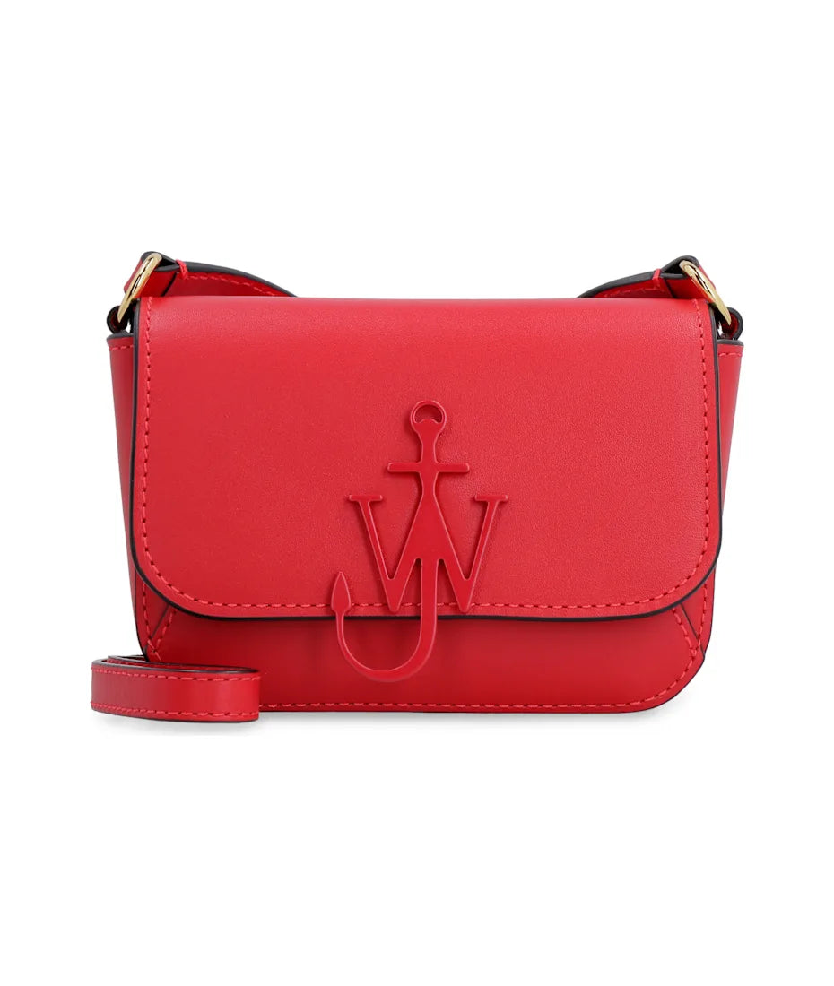 JW ANDERSON red crossbody anchor bag