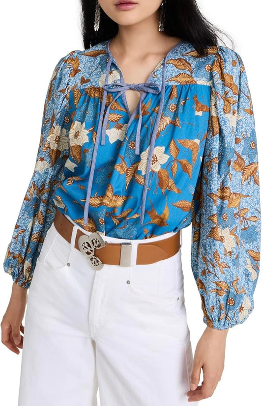 Ulla Johnson Floral Blouse