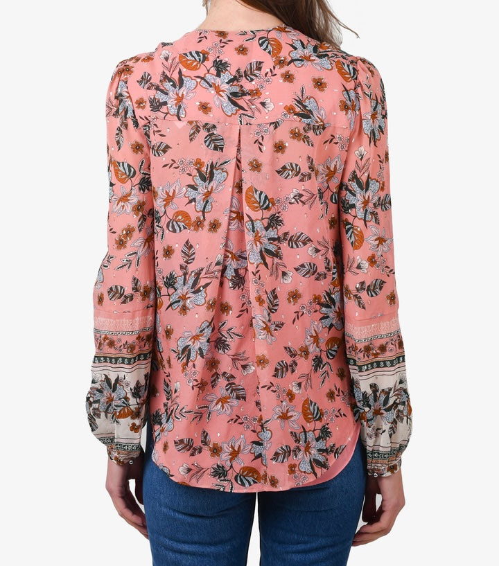 Veronica Beard Floral Blouse