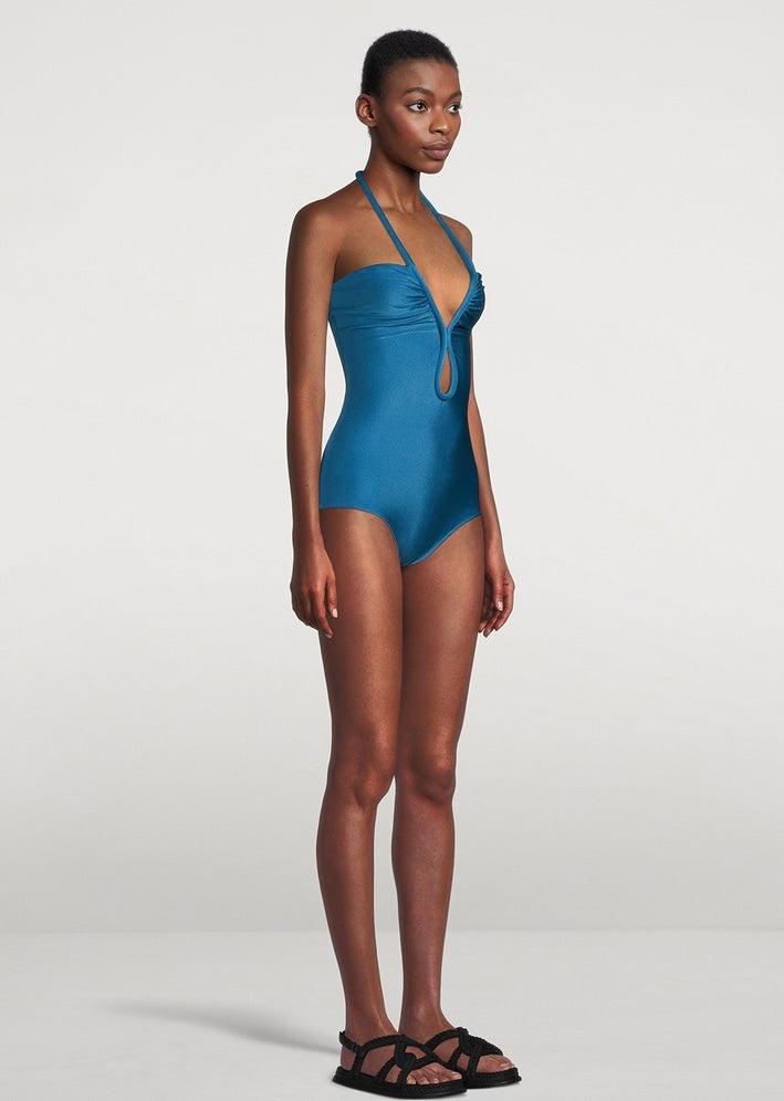 ADRIANA DEGREAS
Timeless Halter One-Piece Swimsuit