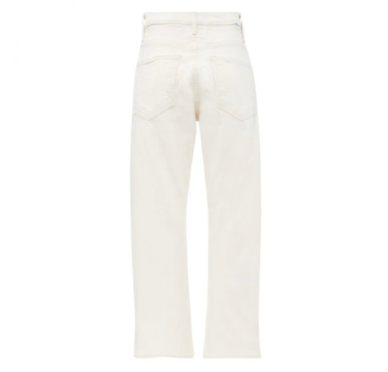 MOTHER DENIM - The Ditcher Crop in Chalk