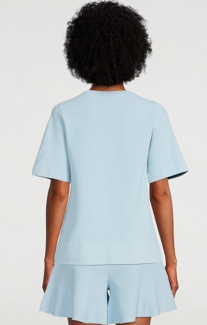 Stella Mcartney Baby Blue Crew Neck T shirt