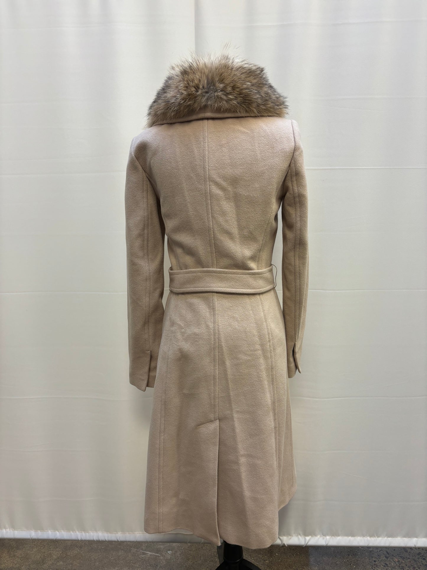 Theory Coat with Removable Fur