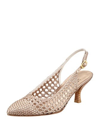 STUART WEITZMAN woven heels