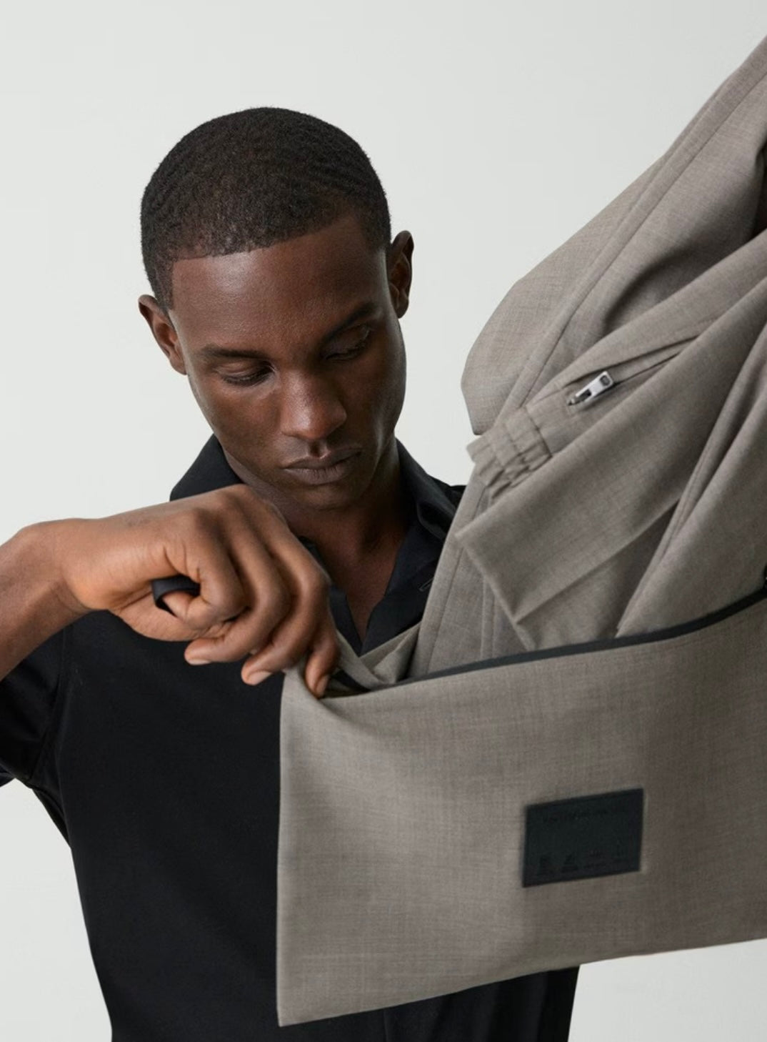 Theory - Curtis Drawstring Pant in Motion Wool