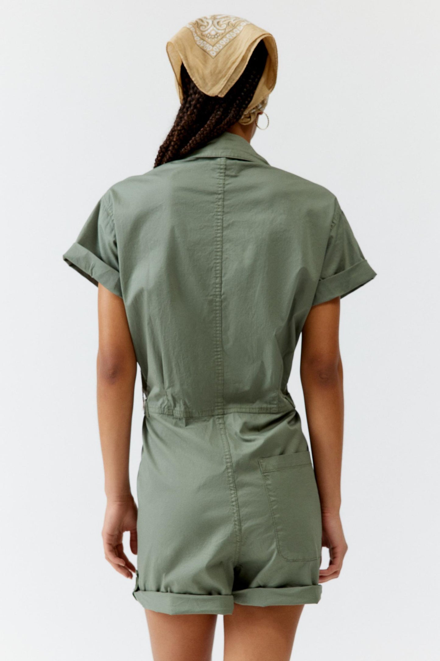 PISTOLA olive green romper