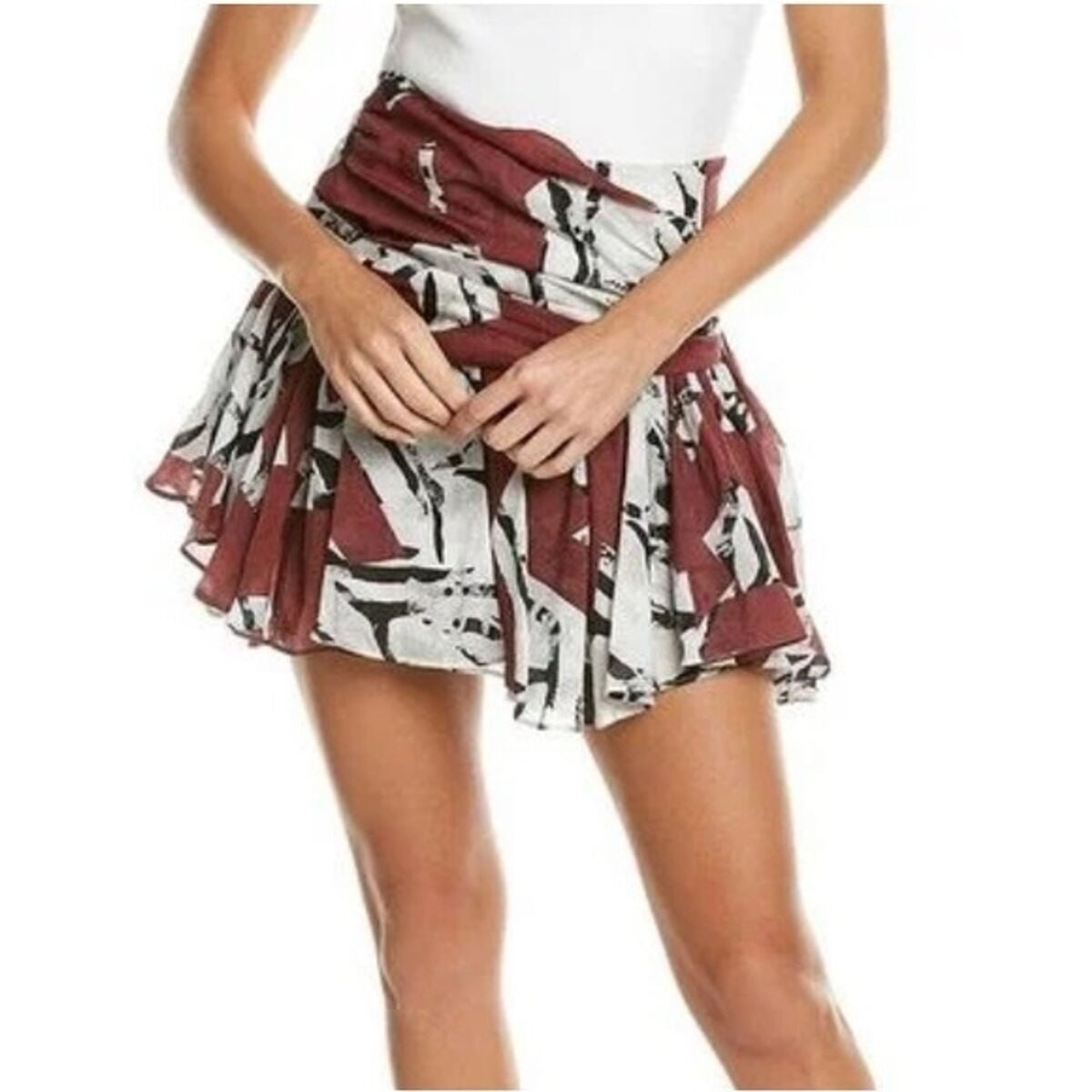 Iro Multicolour Print Skort