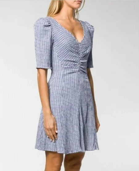 Staud Gingham Dress