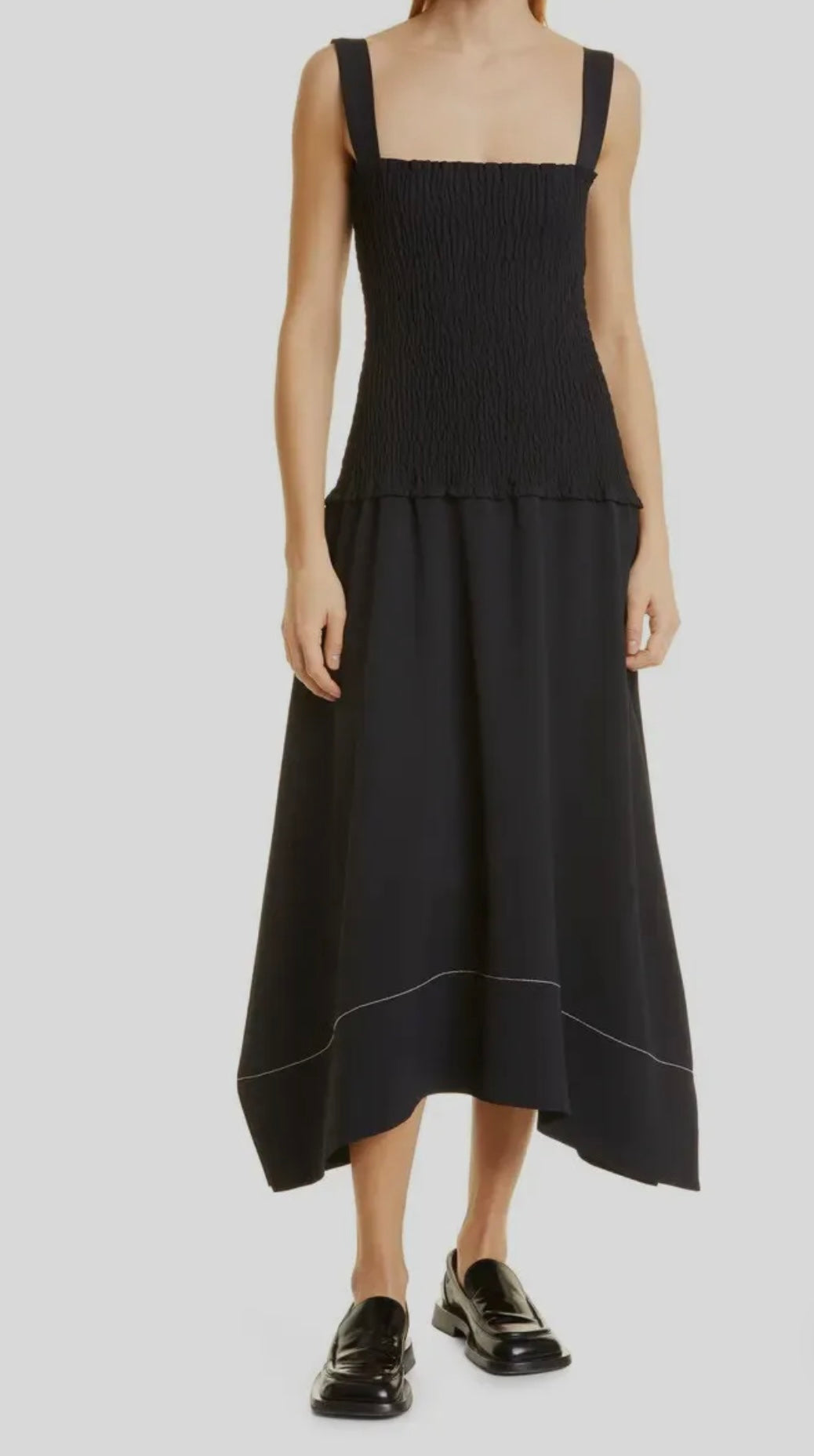 ROENZA SCHOULER- Smoked Midi Dress