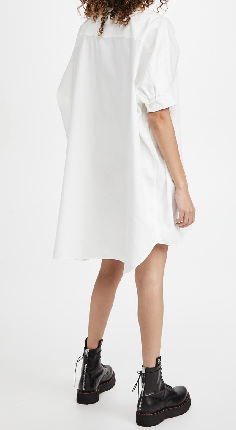 R13
Oversized Boxy Button Up Dress