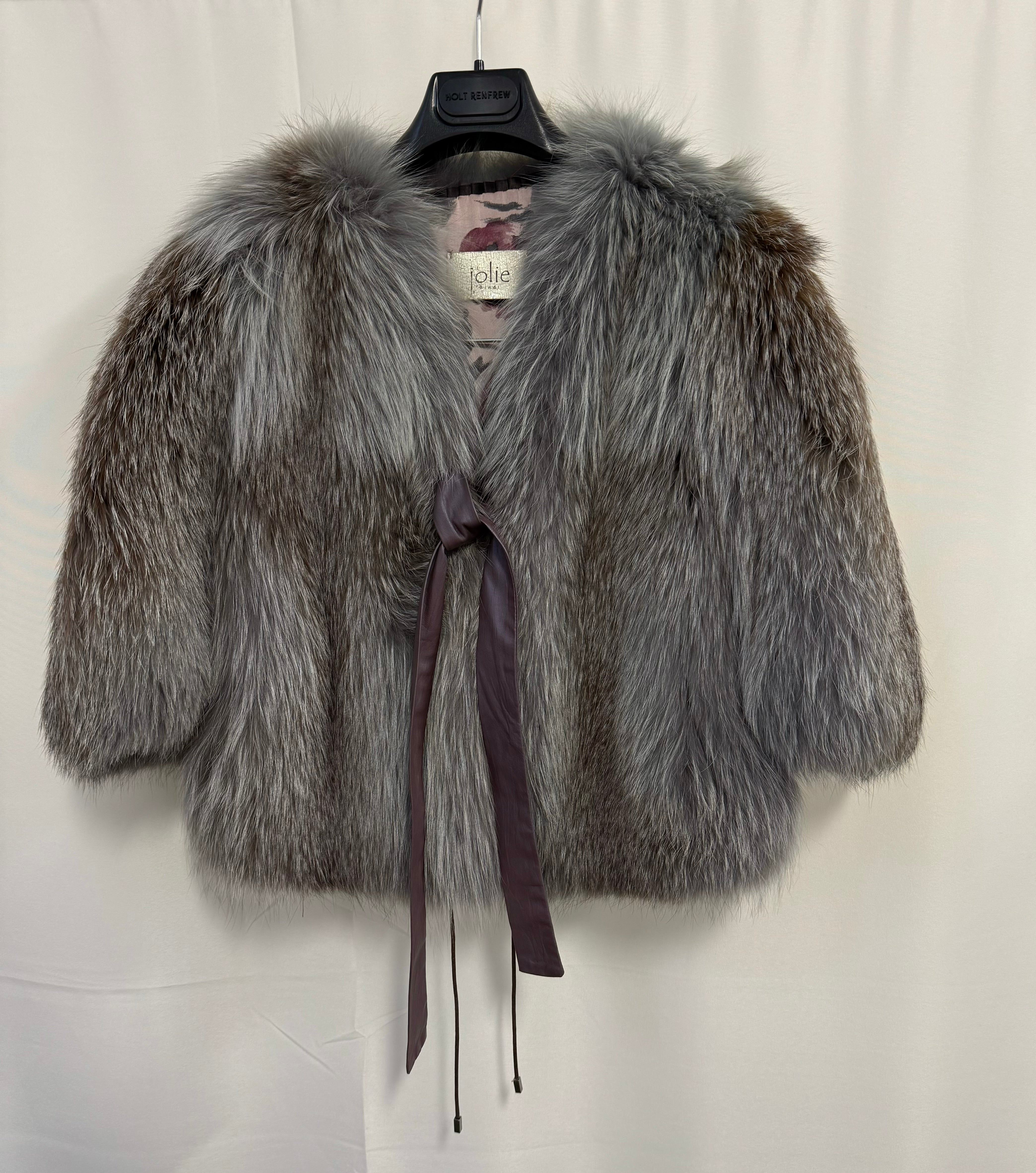 JOLIE - Genuine Fox Fur Jacket