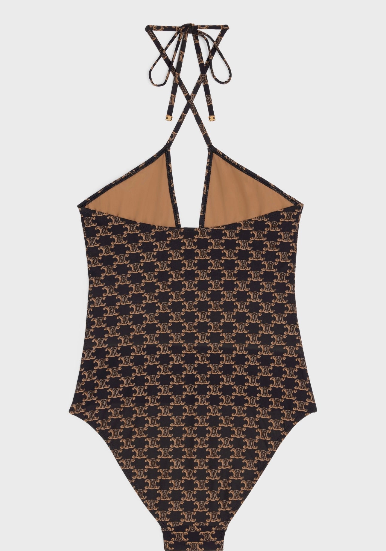 CELINE - SWIMSUIT IN MONOGRAM JERSEY
TOFFEE / BROWN