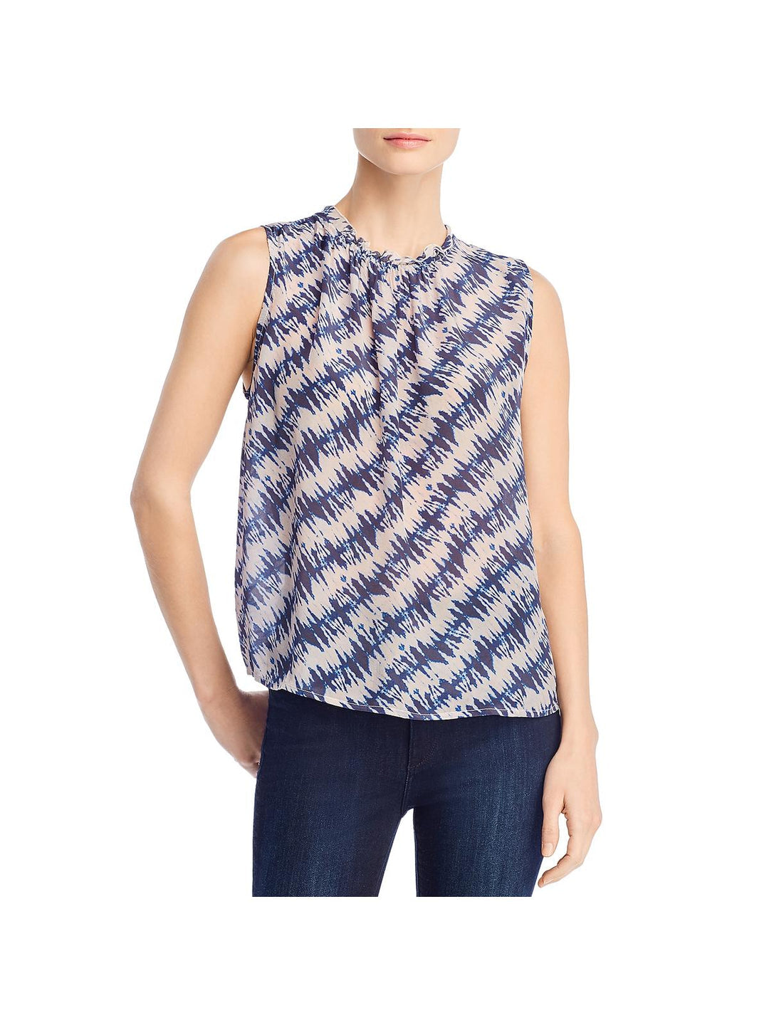 Velvet by Graham & Spencer Printed Tank Top Blouse