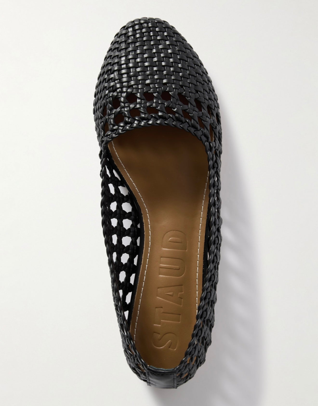 Staud - Nell Crochet Ballet Flats