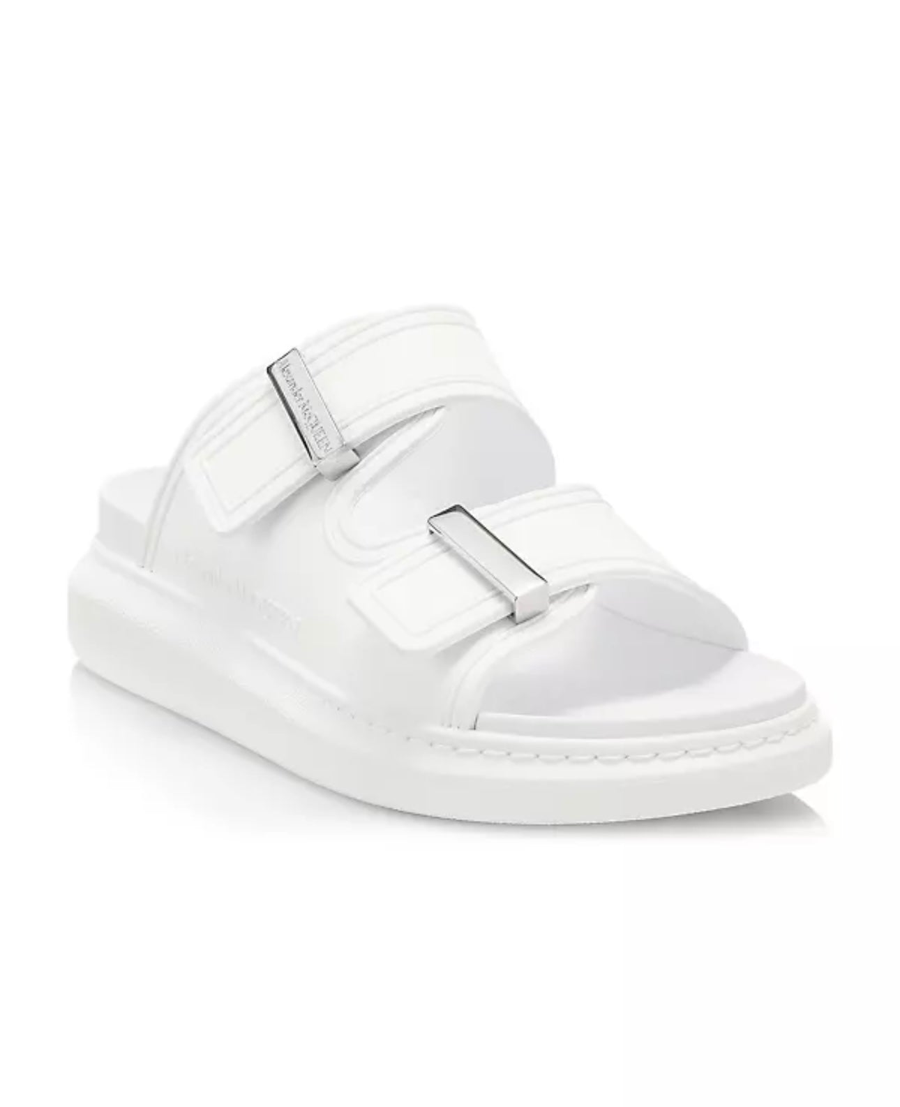 Alexander McQueen White Hybrid Sandals