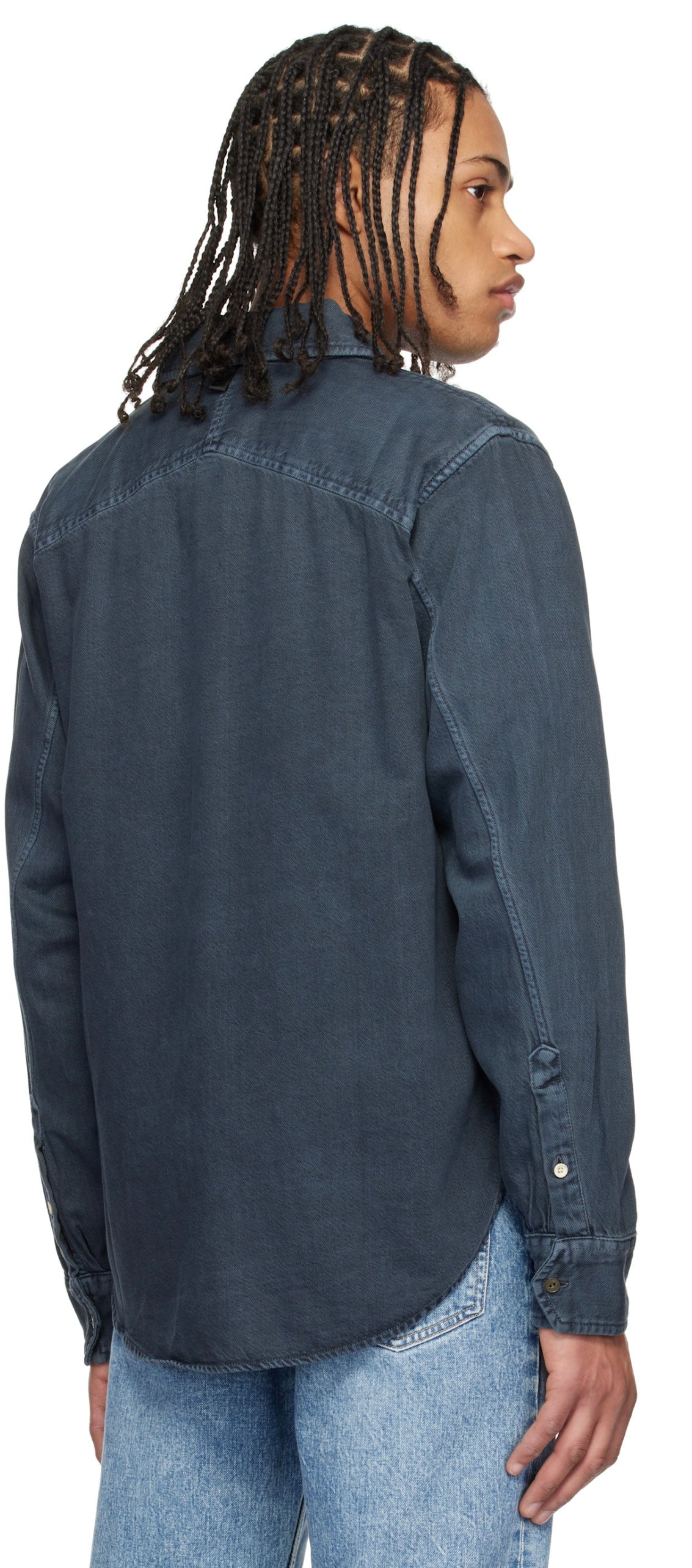 RAG & BONE featherweight denim shirt in Minna